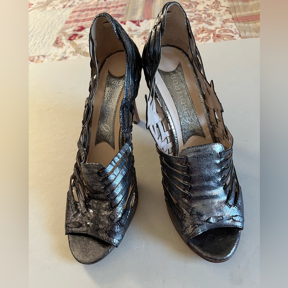 Boutique 9 Metallic  Heels
